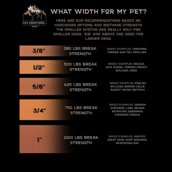 6.5' Biothane Hands Free Leash w/Flat Traffic Handle 5/8" width - Picture 4 of 4